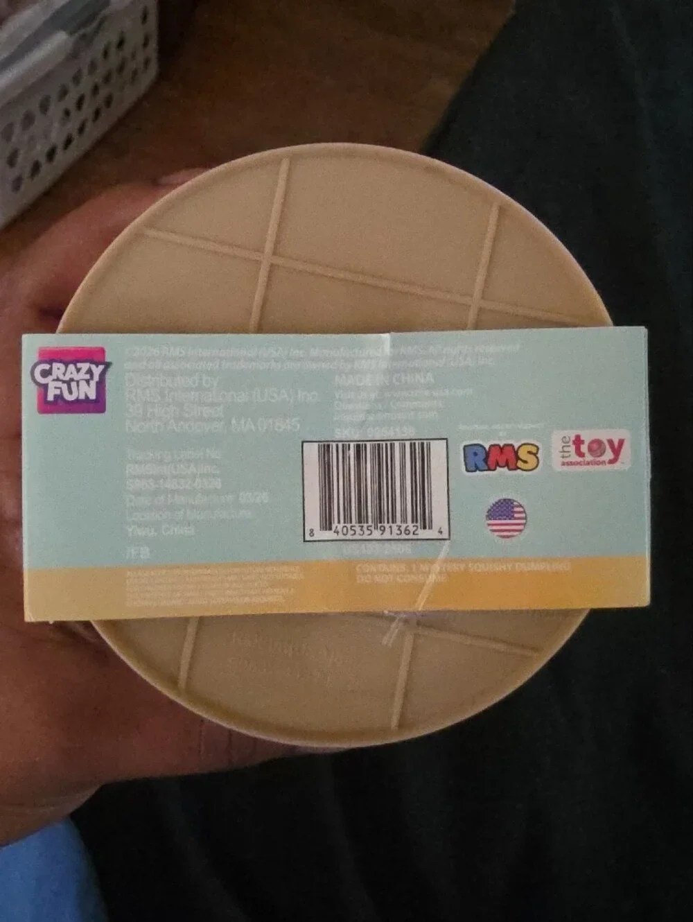 Mystery Dumpling Collectible STUFFED BUN MYSTERY DUMPLING - SEALED- UNOPENED